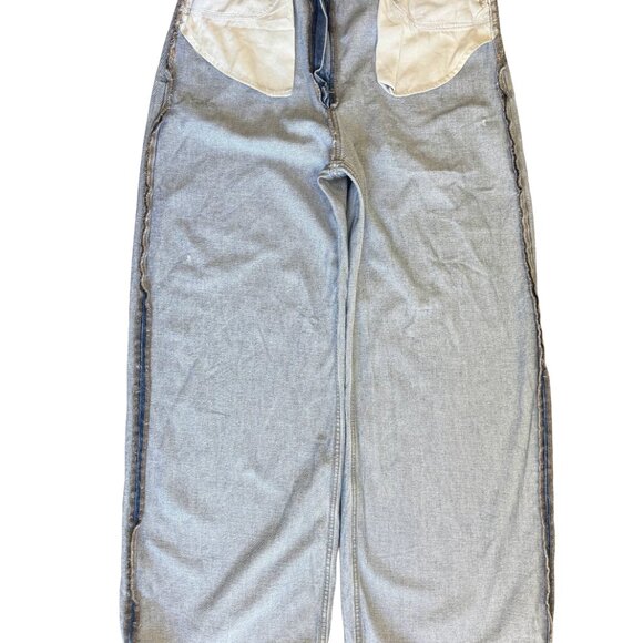 ZARA Wide Leg High-Rise Jeans – Light Wash, Size 12 - Picture 7 of 11